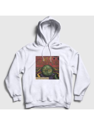 Presmono Unisex Beyaz Let It Happen Tame Impala Kapüşonlu Sweatshirt