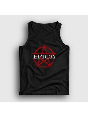 Presmono Unisex Siyah Pentagram Epica Atlet