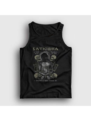 Presmono Unisex Siyah Skeletons Batushka Atlet