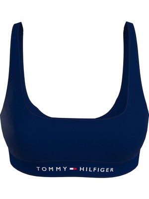 Tommy Hilfiger Mavi Kadın Bikini Üst UW0UW04108DW5