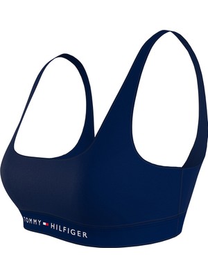 Tommy Hilfiger Mavi Kadın Bikini Üst UW0UW04108DW5