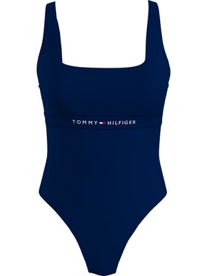 Tommy Hilfiger Mavi Kadın Mayo UW0UW04126DW5