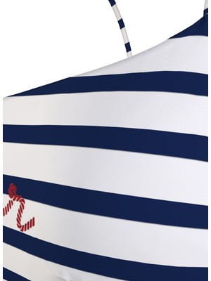 Tommy Hilfiger Mavi Kadın Bikini Üst UW0UW045400G0