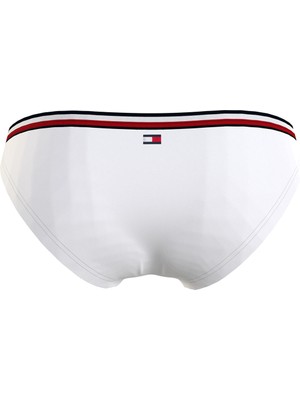 Tommy Hilfiger Beyaz Kadın Bikini Alt UW0UW04113YBR