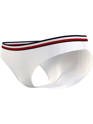 Tommy Hilfiger Beyaz Kadın Bikini Alt UW0UW04113YBR