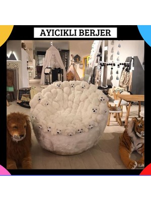 Farinay Tekli Berjer Beyaz