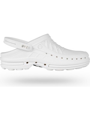 Wock Erkek Sandalet 10000119 Wock Clog 10 + Strap White/white