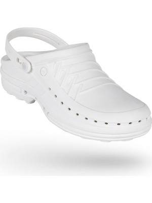 Wock Erkek Sandalet 10000119 Wock Clog 10 + Strap White/white