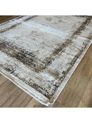 Hoom Rugs Exclusive Miami 60543/070 Krem Antrasit Modern Salon Halısı