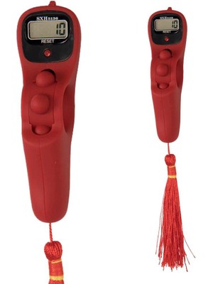 Powermaster PM-6691 Dijital Tesbih ( Pembe- Kırmızı-Kahverengi- Siyah- Mavi)