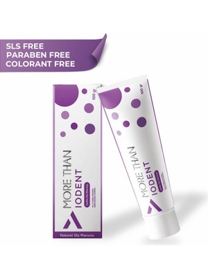 More Than Iodent Diş Macunu 100 ml
