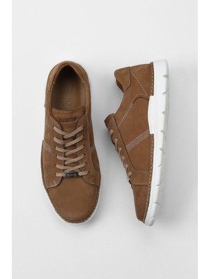 Bueno Shoes Taba Dante Deri Erkek Günlük Ayakkabı