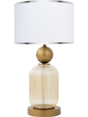 Minimal Lotus Gold Cam Abajur