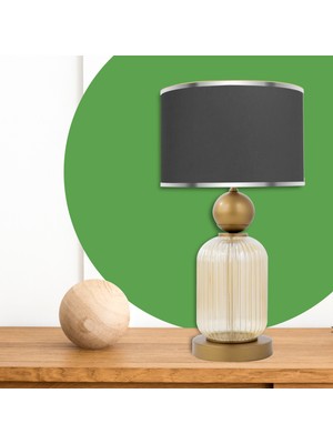 Minimal Lotus Gold Cam Abajur