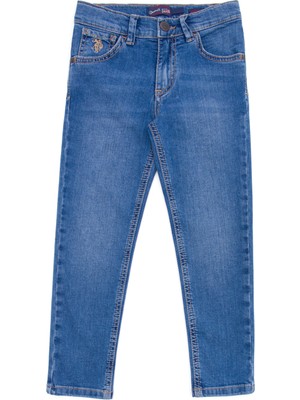 U.S. Polo Assn. Kız Çocuk Açık Mavi Jean 50266552-DN0021