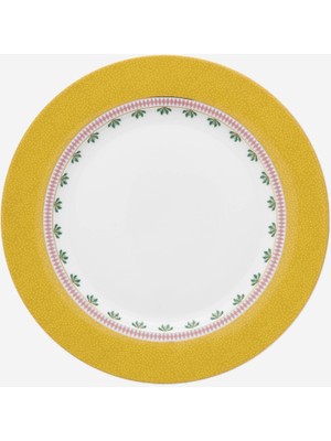 Pip Studio La Majorelle Sarı Porselen Yemek Tabağı 26,5 cm
