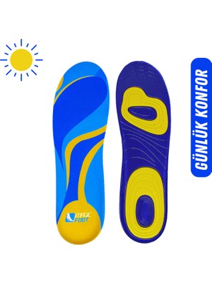 Magic Foot Gelstep Günlük Yürüyüş Tabanlığı - Jel tabanlık - Aktif Yaşam Tabanlığı - Ortopedik tabanlık - Ayakkabı iç tabanlık