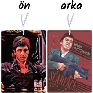 Jet Hızında Jethızında Scarface Tasarımlı Oto Kokusu