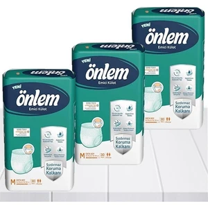 Emici Külot M Boy 30'lu 3 Adet