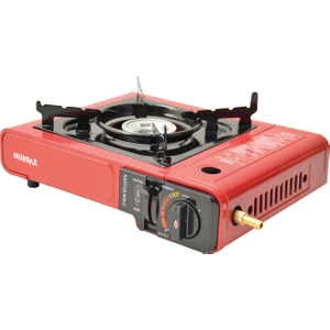 Portatif Ocak Kırmızı + Hortum Dedantör Set