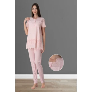 Pudra Fistolu Hamile Lohusa Pijama Takımı