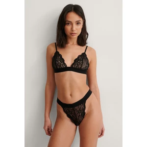 Kadın Siyah Dantelli İç Çamaşır Takımı - Sütyen Külot Takımı 190