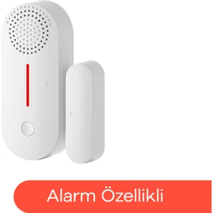 Akıllı Kablosuz Kapı Pencere Alarmı, WiFi, Mobil Bildirim, Uzaktan Takip, 2 Yıl Garantili, Google Asistan ve Tuya Desteği