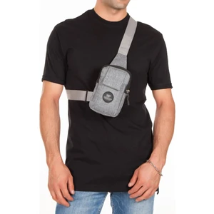 NP261 Unisex Keten Kumaş Telefon Bölmeli Çapraz Askılı Omuz Çantası, Günlük Spor