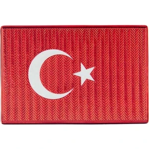 Türk Bayrağı Kol Arması Yeni 3 Boyutlu