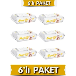 Sensitive 90 Yaprak 6'lı Paket Islak Mendil & Havlu
