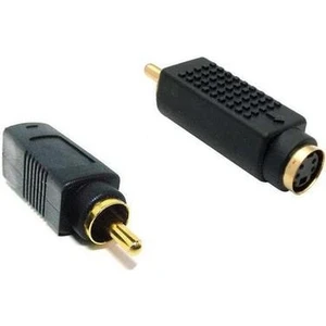 Rca Svideo Çevirici Rca S-Video Çevirici Rca Dişi Svideo Erkek 1 Adet Fiyatıdır