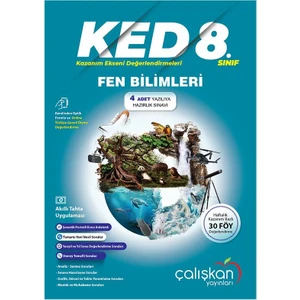 Çalışkan Yayınları 8. Sınıf Fen Bilimleri Kazanım Ekseni Değerlendirme 20 Föy