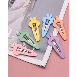 3lü Tavşan Kulak Figürlü Karışık Renkli Çocuk Çıt Çıt Toka