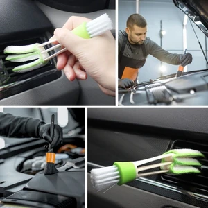 Yumuşak Kıllı Iç ve Dış Temizlik Için 5+1 Detaylı Araç Oto Temizlik Bakım Fırça Seti