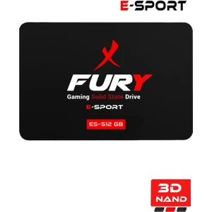E-Sport 512 GB 550MB-500MB/S Sata3 2,5 Gaming SSD