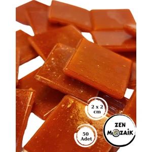 Sanatsal Mozaik Çalışmalarınız Için 20X20 mm (2x2 Cm) Renkli Cam Mozaik Taşı