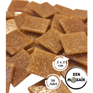 Sanatsal Mozaik Çalışmalarınız Için 20X20 mm (2x2 Cm) Renkli Cam Mozaik Taşı