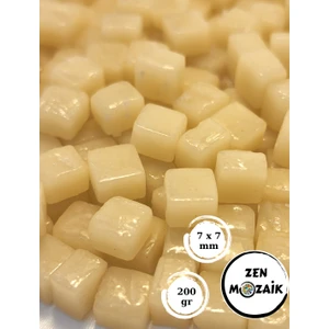 Sanatsal Mozaik Çalışmalarınız Için Renkli Cam Mozaik Taşı - 7x7 mm