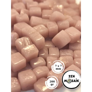 Sanatsal Mozaik Çalışmalarınız Için Renkli Cam Mozaik Taşı - 7x7 mm