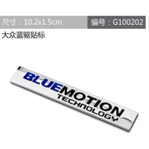 İdeal Aksesuar Bluemotion Bagaj Yazı Bluemotion Technology Arma Metal Bagaj Yazı