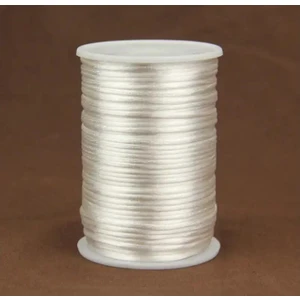 Karan Tuhafiye Floş Ip / Sıçan Kuyruğu / Bileklik Ipi / Abiye Sırt Bağlama Ipi / 2 mm 5 Metre