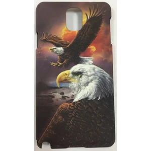 Samsung N9000 Note3 Kabartma Kartal Baskılı Kılıf