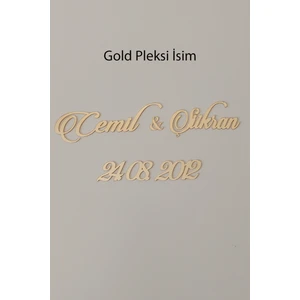 Verda Çerçeve Çerçeveler Için Pleksi Isimlik ve Tarih! Parlak Pleksi Isimlik ve Tarihlikler!