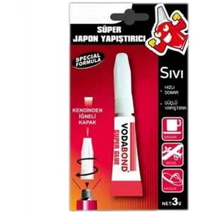 Seramik Kauçuk Kağıt Metal Cam Ahşap Süper Japon Yapıştırıcısı