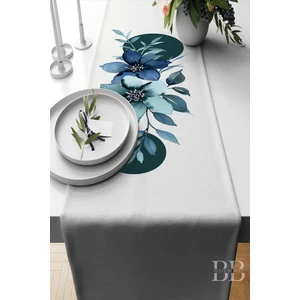 Belle Benoit Modern Tasarım Dijital Baskılı Hediyelik Dekoratif Amerikan Servisi Runner 140X40 cm