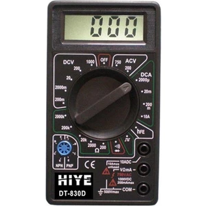 Hiye DT-830D Dijital Multimetre