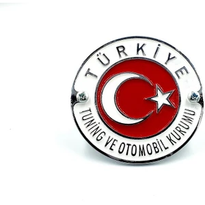 Türkiye Tuning ve Otomobil Kurumu Arma Metal Etiketçilere Özel