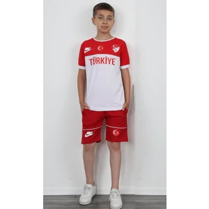 Mavi Boncuk Kids Türkiye Şortlu Taraftar Takım