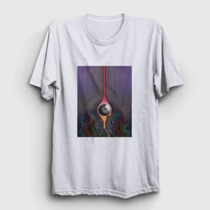 Unisex Beyaz Currents Tame Impala T-Shirt