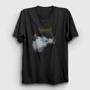 Unisex Siyah Godless Veil Draconian T-Shirt